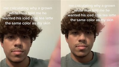 على تيك توك.. عميل ستاربكس يطلب مشروب بلون بشرة النادل