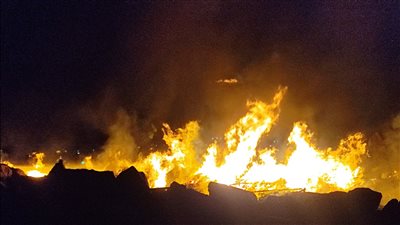 عاجل.. اندلاع حريق «هائل» جدًا في أسوان 