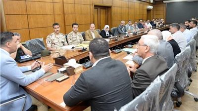 محافظ الدقهلية يعقد اجتماعًا لاستكمال أعمال المرافق بمبادرة حياة كريمة بشربين