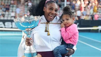 سيرينا ويليامز تشعر بالذنب بسبب ابنتها 