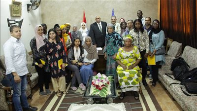 تعرف على أهم ملامح زيارة الوفد الأجنبي لمقر المهن الزراعية بدمياط