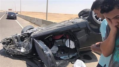 بالأسماء.. إصابة 4 أشخاص في حادث تصادم مروع ببني سويف.. اعرف التفاصيل