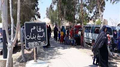 أضرحة آل البيت بالبهنسا قبلة أهالي المنيا في أول أيام العيد