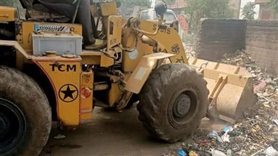 حملات مكبرة لرفع تراكمات القمامة خلال عيد الفطر في المنيا 