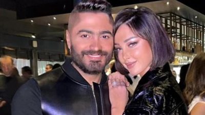 تامر حسني يرد على عودته لطليقته بسمة بوسيل
