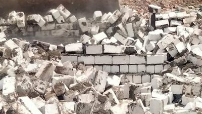 إزالة 74 تعديا بالبناء المخالف على الأراضي الزراعية خلال أبريل بالمنيا 