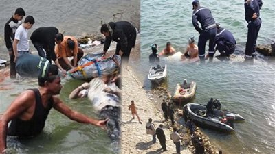 في ظروف غامضة.. العثور على جثتين بمياه النيل في بني سويف 