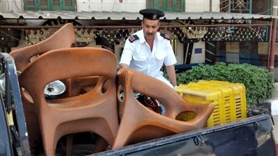 حملة مكبرة لازالة الاشغالات والتعديات بزفتي