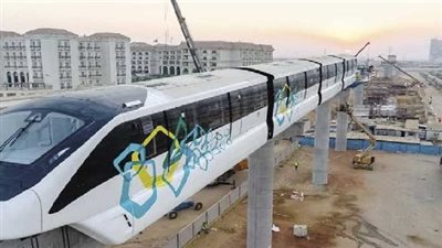 تحويلات مرورية لتنفيذ الأعمال الإنشائية لمونوريل العاصمة الإدارية