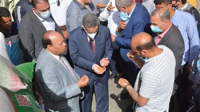 توريد 98 ألف طن قمح بـ22 موقعا تخزينيا بالغربية و91 طنا بالمنوفية 