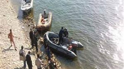 انتشال جثتي طالب وطفل غرقا بنهر النيل في أسيوط 