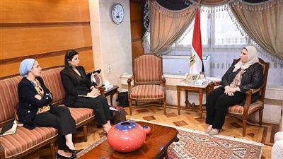 وزيرة التضامن تستقبل وفدًا من تحالف العمل الأهلي للتباحث بشأن عام المجتمع المدني