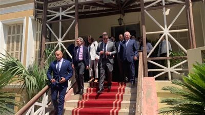 وزير الصحة يتفقد المستشفى الإيطالي بالعباسية 