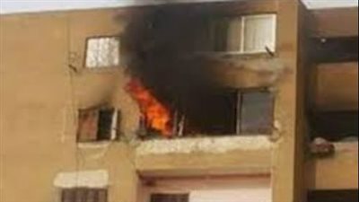 مصرع شخص في حريق شقة سكنية بالعجوزة