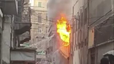السيطرة على حريق شب بمخزن مطعم شهير في الإسكندرية