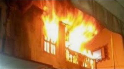 تفحم عامل سوداني في حريق مصنع غزل ونسيج بأبو النمرس 