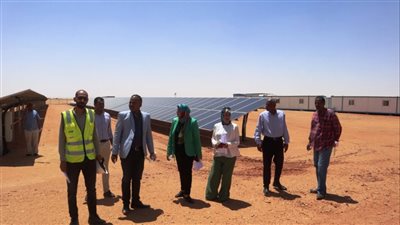 مدير شؤون البيئة بأسوان تتفقد قرية فارس 