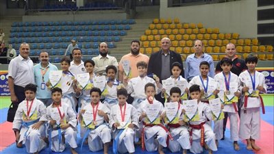 انطلاق بطولة منطقة الجيزة للكاراتيه بستاد القاهرة