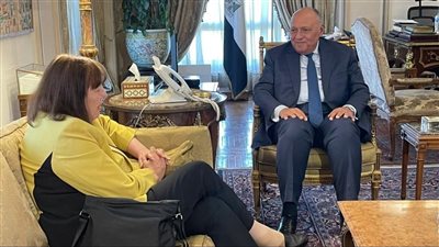 وزير الخارجية يستقبل ممثلة أمين عام الأمم المتحدة المعنية بالأطفال والنزاع المسلح