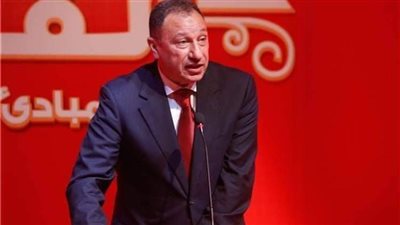 مرتضى منصور يتحدث بعد تأجيل جلسة الخطيب 