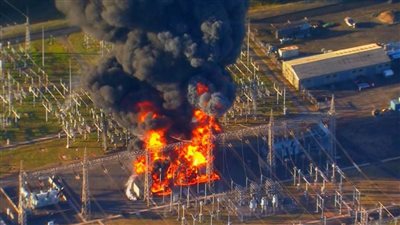 اندلاع حريق في محطة فرعية للطاقة بأستراليا