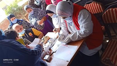 جامعة طنطا تطلق قافلة طيبة للكشف على 513 من أهالي قرية سجين