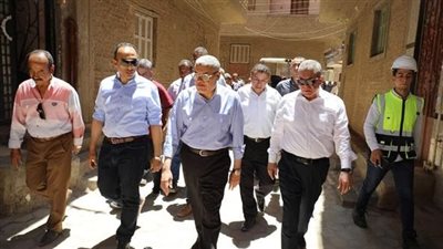 محافظ المنيا يتفقد عددا من المشروعات والقطاعات الخدمية بمركز أبو قرقاص