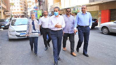 رصف 30 شارعا بمنطقة الاستاد بطنطا وخلق محاور مرورية جديدة