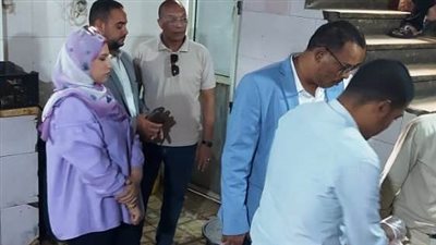 جهاز حماية المستهلك يكشف بلاوي سودة داخل مطاعم أسوان
