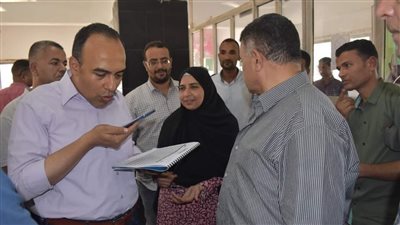 نائب محافظ المنيا يتابع تطبيق منظومة العمران الجديدة بالمركز التكنولوجي بديرمواس