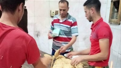 حملة موسعة على المخابز البلدية بمركز سمالوط في المنيا 