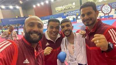 إشادة الدهراوي بنجاح الكاراتيه فى دورة البحر المتوسط.. وتأهل ريم أحمد للنهائي 