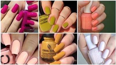 أحدث صيحات الموضة لألوان المناكير في صيف 2022