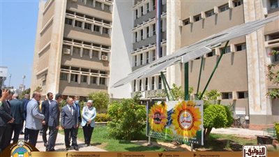 تفاصيل إنشاء محطة متطورة لإنتاج الكهرباء باستخدام الطاقة الشمسية بجامعة طنطا 