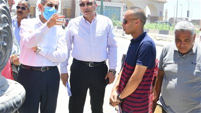 تفاصيل جولة محافظ الغربية في طنطا والمحلة لمتابعة مشاريع الرصف والتطوير