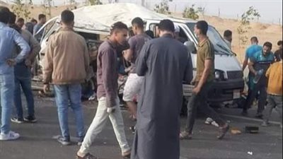 بالأسماء.. إصابة 3 أشخاص فى حادث تصادم بالبحيرة 