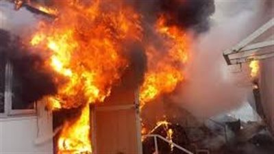 تفحم 4 أشخاص في حريق هائل داخل شقة سكنية بعين شمس