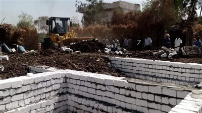 حملات موسعة لإزالة التعديات على الأراضي الزراعية وأملاك الدولة فى المنيا