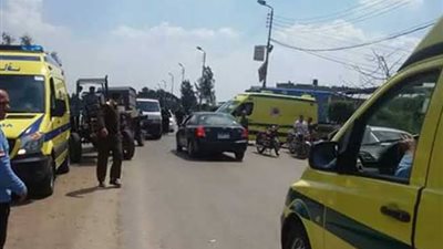 إصابة 11 شخصا في حادث بشع بأسوان