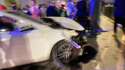 إصابة 6 أشخاص فى انقلاب سيارة ملاكي بالهرم 