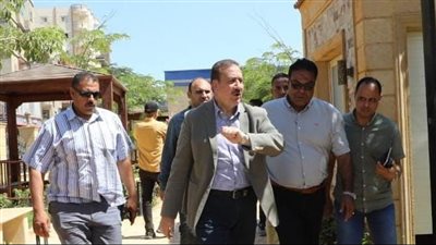 محافظ المنوفية يجازى مسؤولين بمدينة منوف.. اعرف السبب