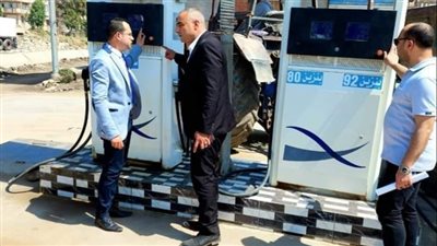 ضبط 12500 لتر بنزين قبل تهريبه للسوق السوداء بالبحيرة 