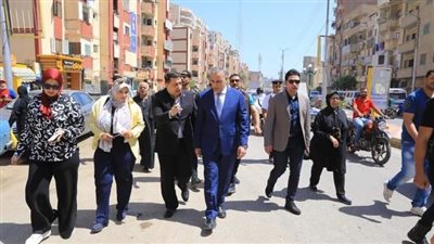بعد التطوير.. جولة ميدانية لمحافظ سوهاج بشارع الجرجاوية بحي غرب