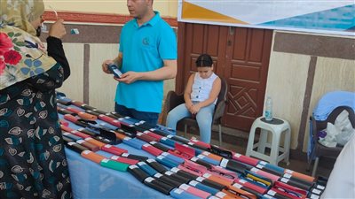 ضمن مبادرة حياة كريمة.. توزيع 667 نظارة طبية مجانا بدمشيت بطنطا والمحلة 