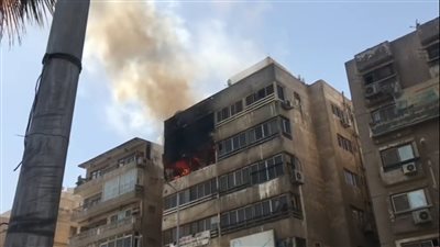 حريق هائل يلتهم 3 منازل في قنا 