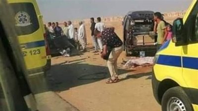 بالأسماء.. حادث بشع وراء مصرع وإصابة شخصين فى أسوان 
