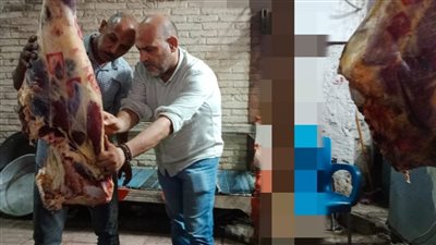 حملات مكبرة لبيطرى المنوفية تضبط 2 طن لحوم ودواجن فاسدة 