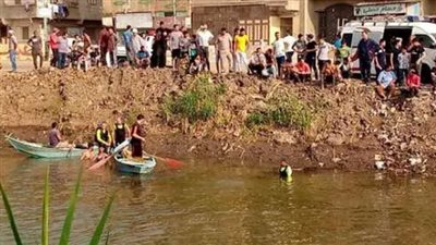 لعدم إجادته السباحة.. غرق طالب في ترعة السلماني بسوهاج
