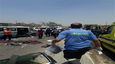 مصرع وإصابة 4 أشخاص في حادث دهس على طريق الأوتوستراد بالبساتين