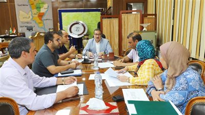 تفاصيل اجتماع محافظ المنوفية بخصوص مشروعات الخطة الاستثمارية بالمحافظة